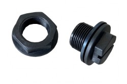 Bouchons filetés plastiques Bouchons filetés plastiques