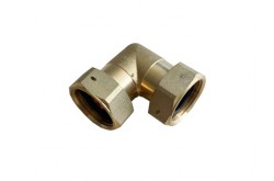 Coudes laiton écrous tournant