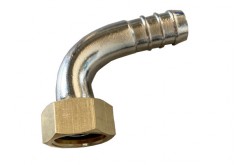 Raccords  laiton coudés ecrou tournant cannelés ecrou H Raccords  laiton coudés ecrou tournant cannelés ecrou H