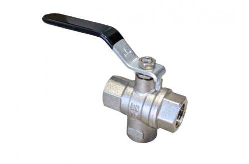 Vannes laiton 3 voies type T