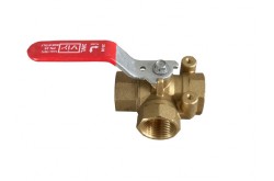 Vannes laiton 3 voies 