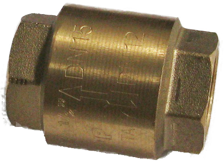 Clapet anti-Retour /à Bille en Laiton Clapet anti-Retour Filet/é en Laiton Unidirectionnel G1 // 2 Clapet anti-Retour Pour Eau Diesel